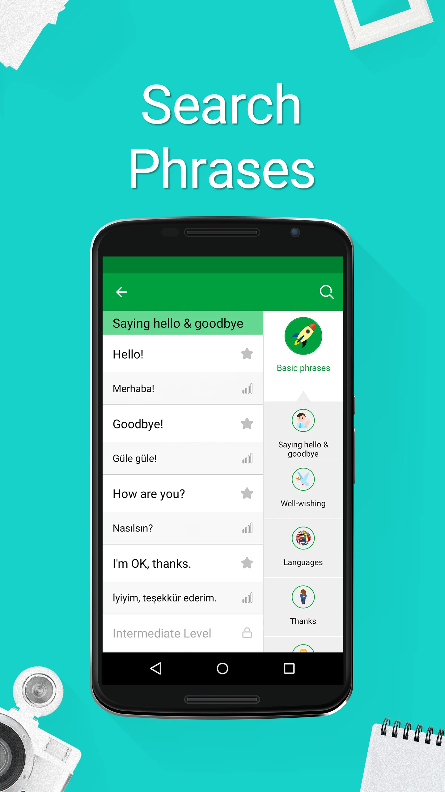 Learn Turkish - 5,000 Phrases screenshot